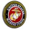 United States Marine Corps Emblem Dome Metal Sign